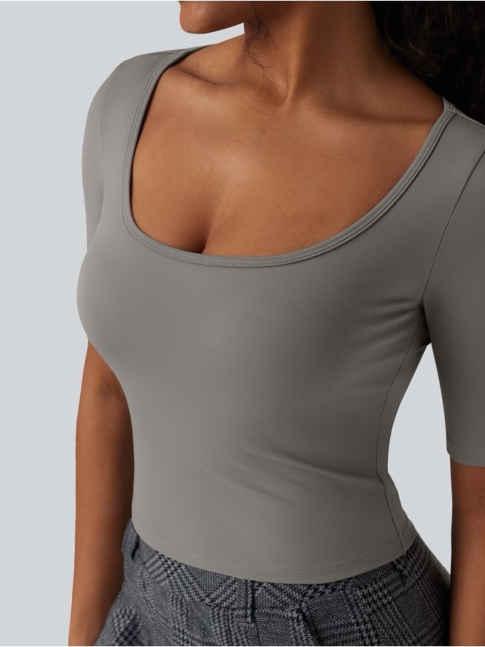 HALARA • Women’s SoftlyZero Airy Scoop Neck Short Sleeve Tee NWT